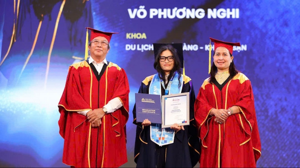 Gần 95% sinh viên tốt nghiệp tại một trường đại học ở Việt Nam có việc làm trước khi ra trường
