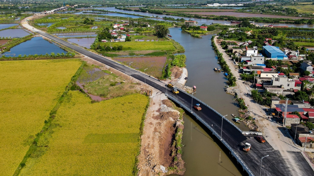 Tiến độ thi công các dự án giao thông trọng điểm tại Hải Phòng