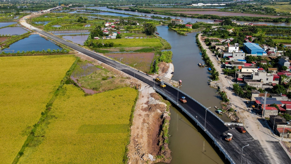 Tiến độ thi công các dự án giao thông trọng điểm tại Hải Phòng