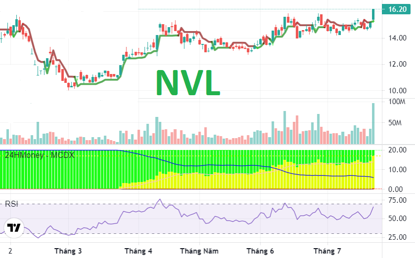 Cổ phiếu NVL (Novaland) - Một phiên trần có đáng tin cậy?