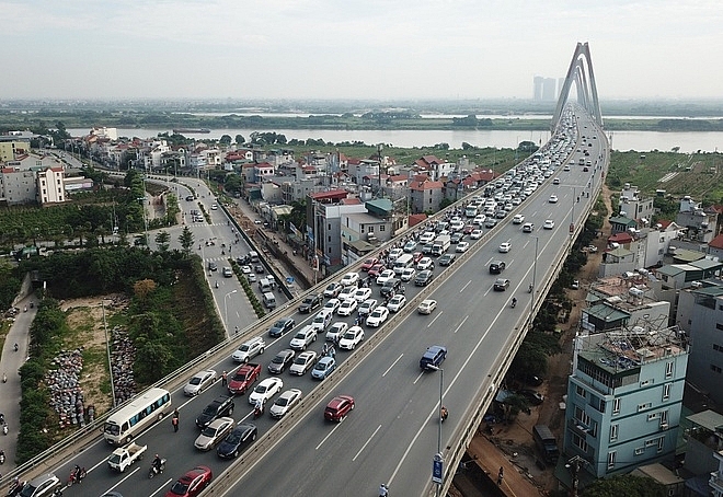 Cây cầu 13.000 tỷ hiếm có trên thế giới của Việt Nam: Là cầu thép dây văng 5 trụ tháp lớn nhất nước và đầu tiên của châu Á