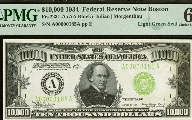 Tờ tiền mệnh giá “khủng” nhất nước Mỹ vừa được bán với mức giá kỷ lục hơn 11 tỷ đồng