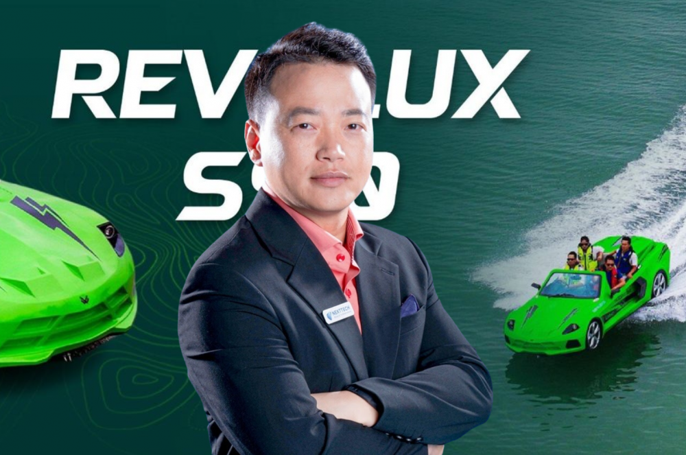 Shark Bình bất ngờ khoe chiếc xe ô tô chạy trên nước được chế tạo tại Việt Nam