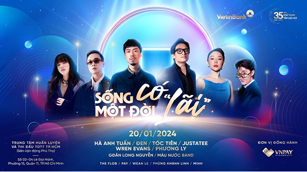 VietinBank tặng 25.000 vé xem concert miễn phí  tại TP. Hồ Chí Minh