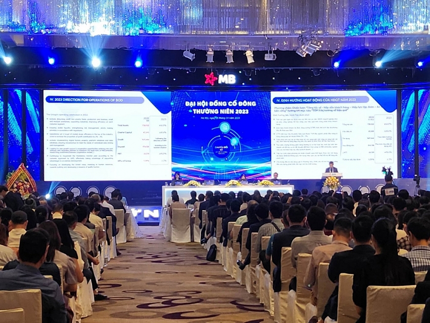 Cổ phiếu MBB giúp cổ đông lãi đậm, loạt vấn đề được 'hâm nóng' trước thềm ĐHCĐ