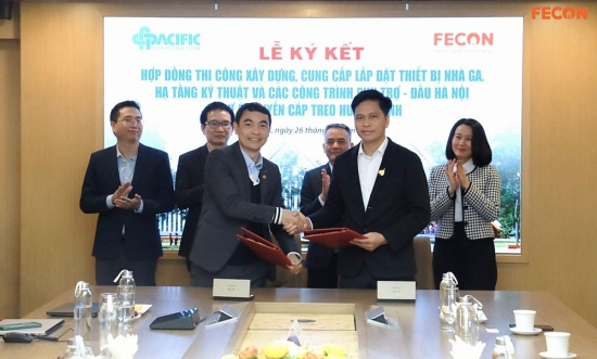Liên danh FECON (FCN) - Pacific hợp tác thi công dự án tuyến cáp treo Hương Bình 1.700 tỷ đồng