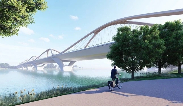 Sắp khởi công cây cầu hơn 16.000 tỷ đồng nối Hà Nội với quận Long Biên, là biểu tượng mới của trung tâm Thủ đô