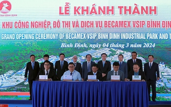 Becamex IDC (BCM) khánh thành khu công nghiệp 1.374ha tại tỉnh Bình Định