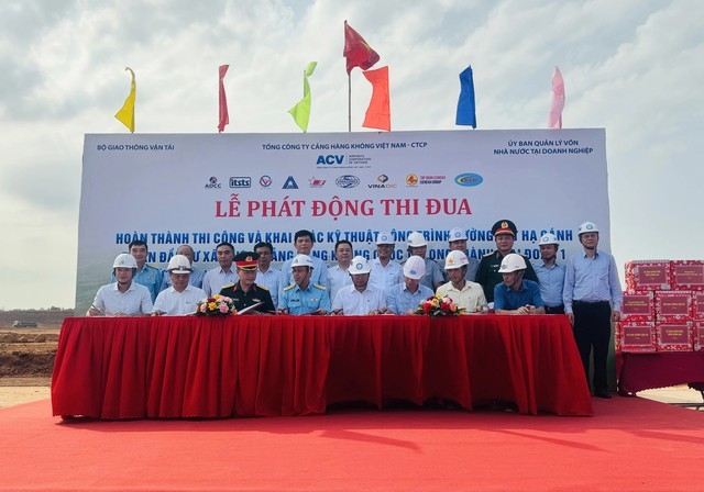ACV: Công trình đường băng sân bay Long Thành sẽ về đích trước kế hoạch