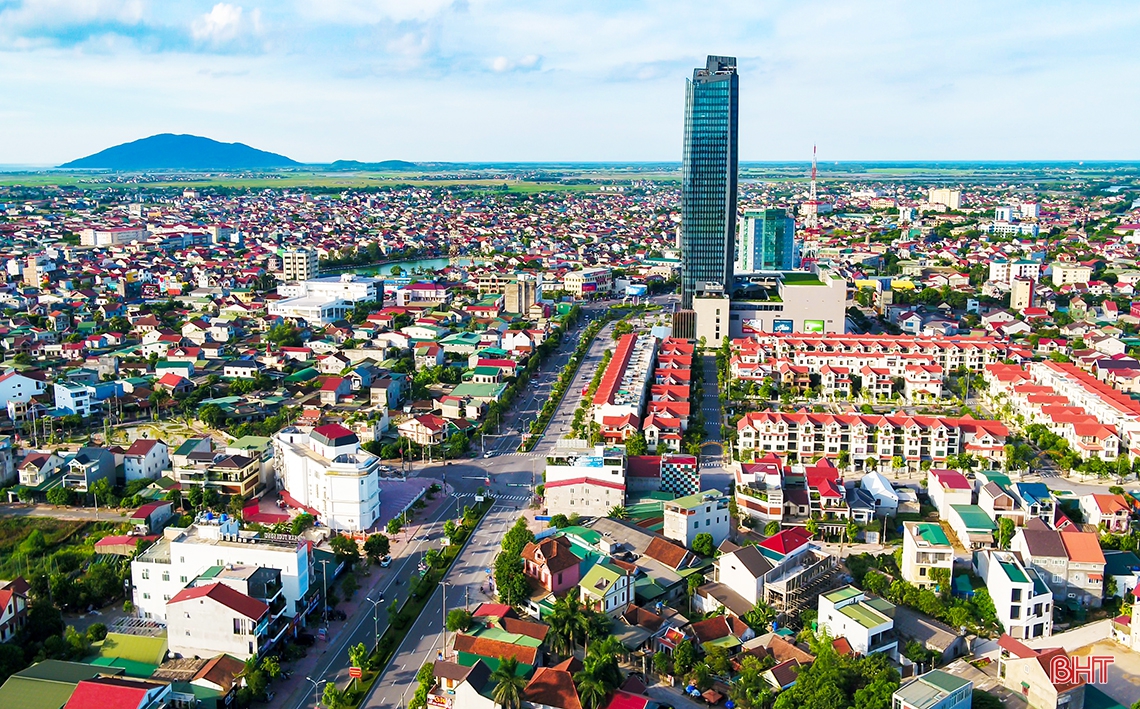 Thành phố Hà Tĩnh 15 năm “vươn mình” phát triển | Cổng TTĐT tỉnh Hà Tĩnh
