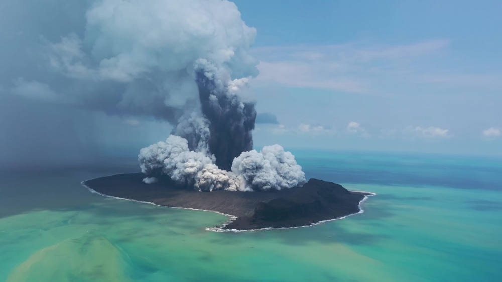 Đây có thể là vụ phun trào tạo ra tiếng nổ lớn nhất kể từ sau khi núi lửa Krakatau phát nổ hồi năm 1883