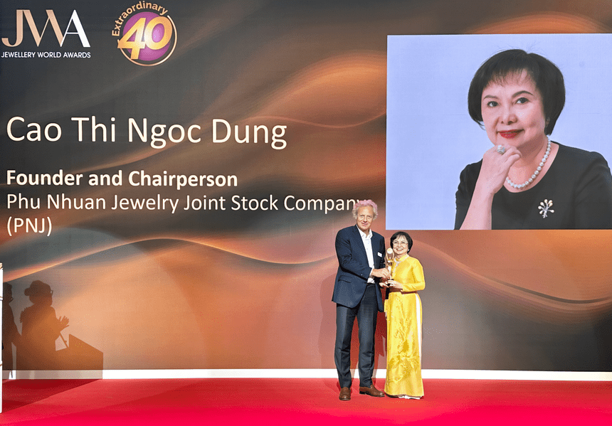 Người Việt Nam duy nhất được vinh danh 'biểu tượng ngành kim hoàn thế giới': Chiến thắng căn bệnh ung thư, vực doanh nghiệp có nguy cơ phá sản thành đ
