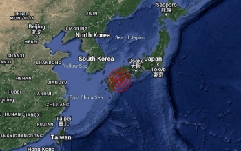 Động đất mạnh 6,4 độ Richter làm rung chuyển các tỉnh phía Nam Nhật Bản