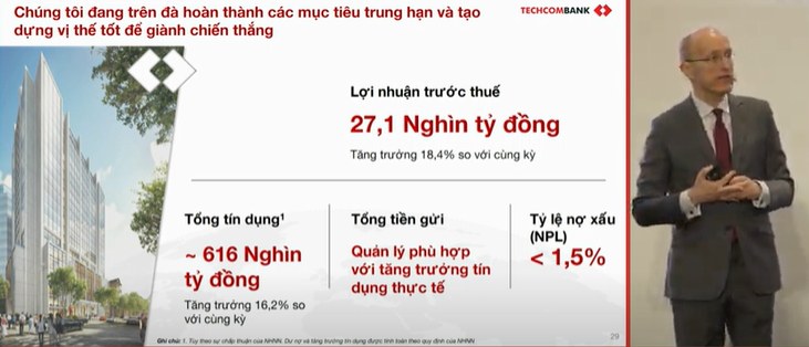 CEO Techcombank: Người Việt Nam đang ngày càng giàu hơn, chúng tôi sẽ đón đầu mảng quản lý gia sản