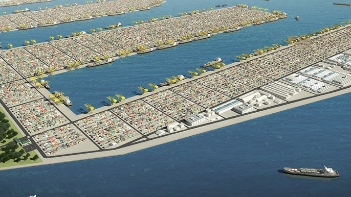 Quốc gia châu Á tham vọng xây siêu cảng tự động lớn nhất thế giới: Tiêu tốn 40 tỷ USD, công suất lên tới 65 triệu TEU