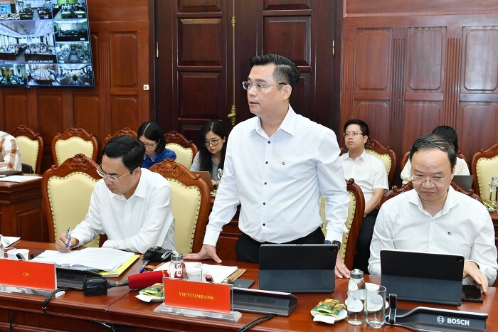 Tổng Giám đốc Vietcombank Nguyễn Thanh Tùng. (Ảnh: SBV).