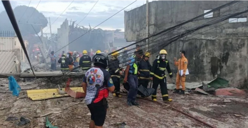 Nổ kho pháo hoa ở đất nước Đông Nam Á khiến 43 người chết, 38 người bị thương