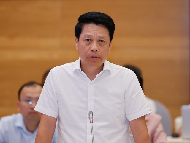 Phó Thống đốc NHNN Phạm Tiến Dũng tại họp báo (Ảnh: VGP/Nhật Bắc)