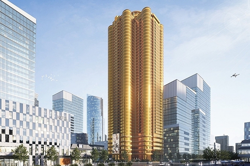 Lộ diện doanh nghiệp nào đứng sau dự án tòa nhà 'dát vàng' vừa mở bán trên đường Tố Hữu