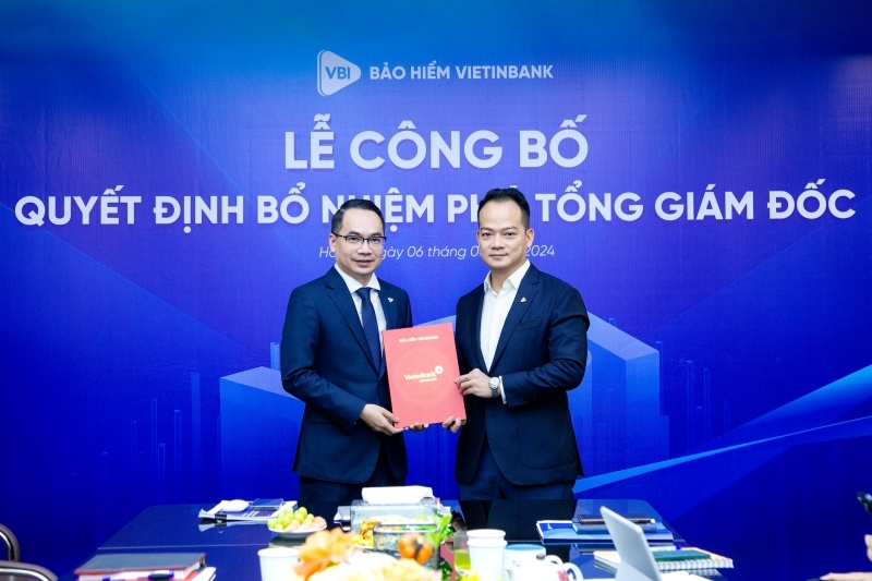 Bảo hiểm VietinBank (VBI) có Phó Tổng Giám đốc mới