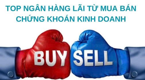 Lộ diện ngân hàng dẫn đầu hoạt động mua bán chứng khoán kinh doanh nửa đầu năm 2024?