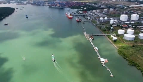 Kho cảng LNG thứ hai trị giá 500 triệu USD của Việt Nam sắp vận hành