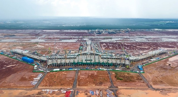 'Bộ não' của sân bay hơn 16 tỷ USD lớn nhất Việt Nam vừa cất nóc, vượt tiến độ 3 tháng