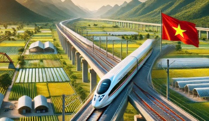 Đề xuất kéo dài đường sắt tốc độ cao từ Lạng Sơn đến Cà Mau