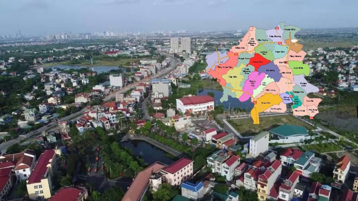Nửa tháng nữa, huyện có diện tích lớn thứ 3 Thủ đô sẽ hình thành 2 xã mới