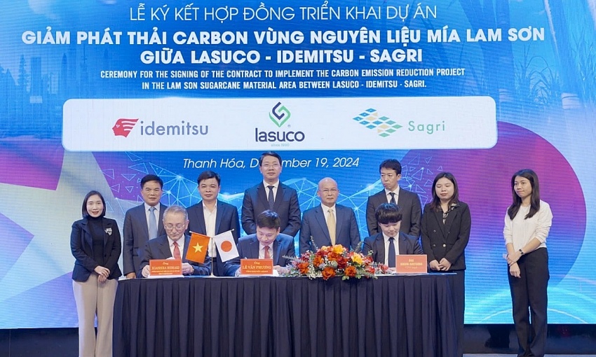 Biến 8.000ha trồng mía thành 'cứ điểm' tín chỉ carbon, Lasuco (LSS) 'vừa sản xuất đường, vừa bán không khí'