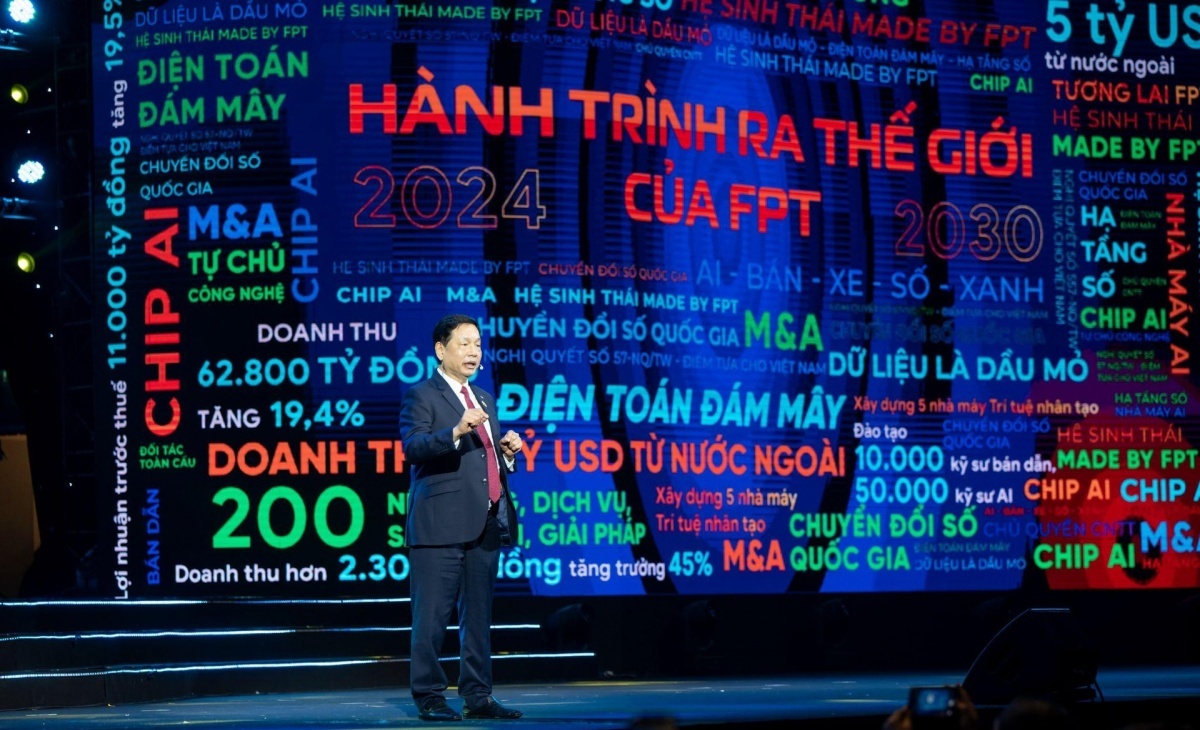 Chủ tịch Trương Gia Bình cam kết đến năm 2030, FPT sẽ xây dựng 5 nhà máy AI trên toàn cầu