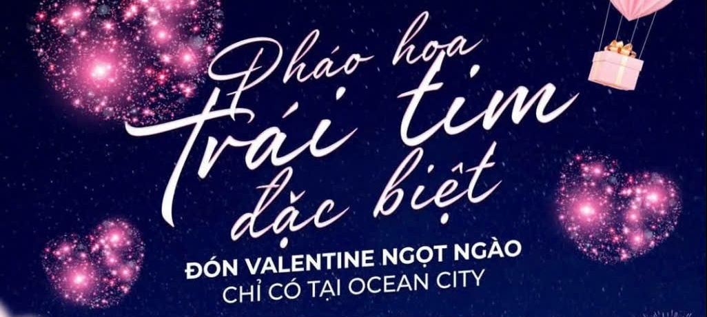 'Xin vía' ngày Valentine, giới trẻ đổ về Ocean City tận hưởng thiên đường tình yêu ngọt lịm tim