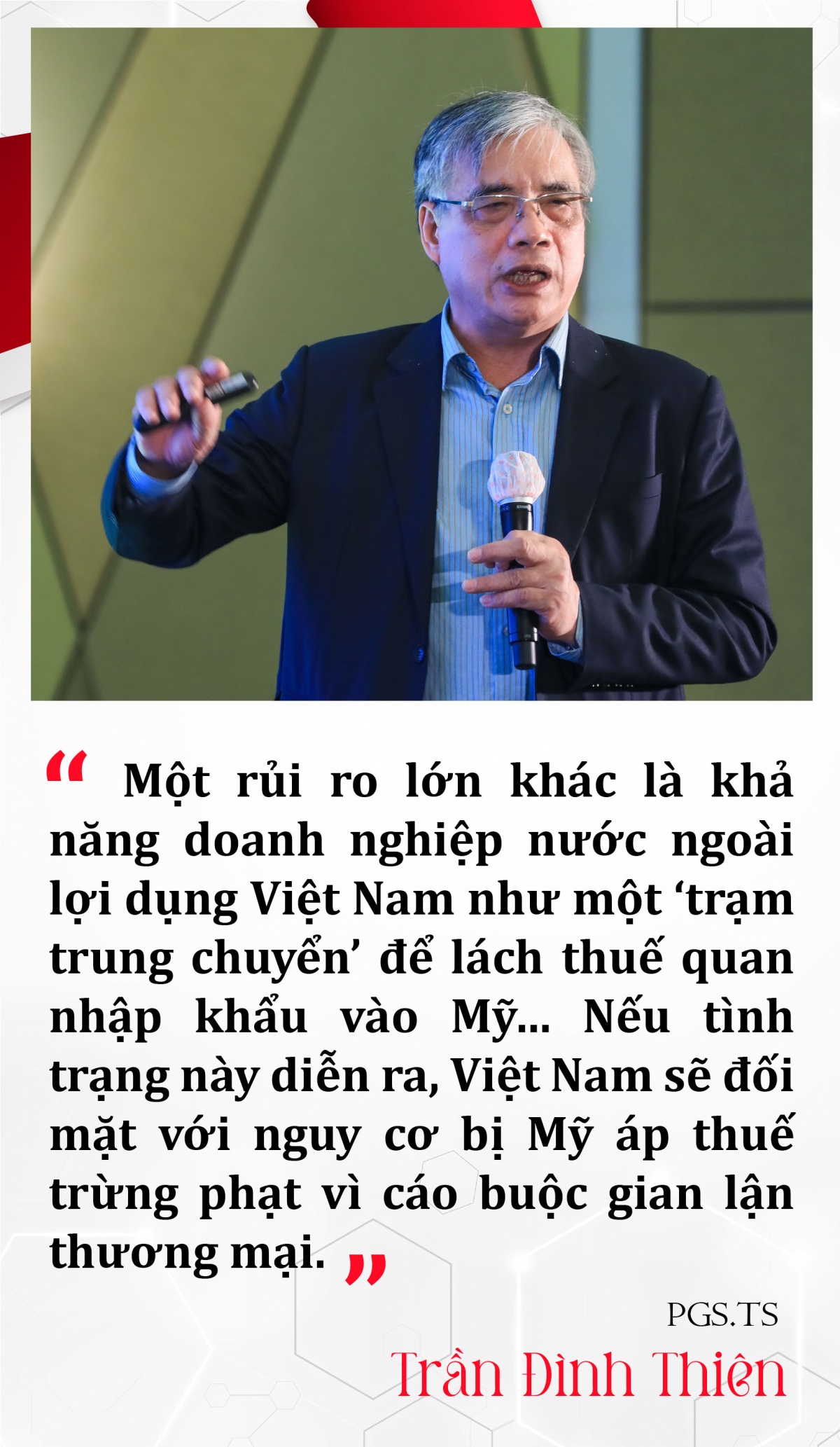 PGS.TS Trần Đình Thiên: Thương chiến Trump 2.0 – Việt Nam đang ở ‘lằn ranh’ giữa cơ hội và rủi ro lớn nhất từ trước đến nay