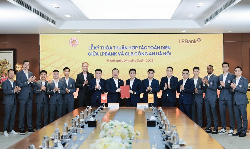 Ngân hàng Lộc Phát (LPBank) và CLB Công an Hà Nội ký kết hợp tác toàn diện