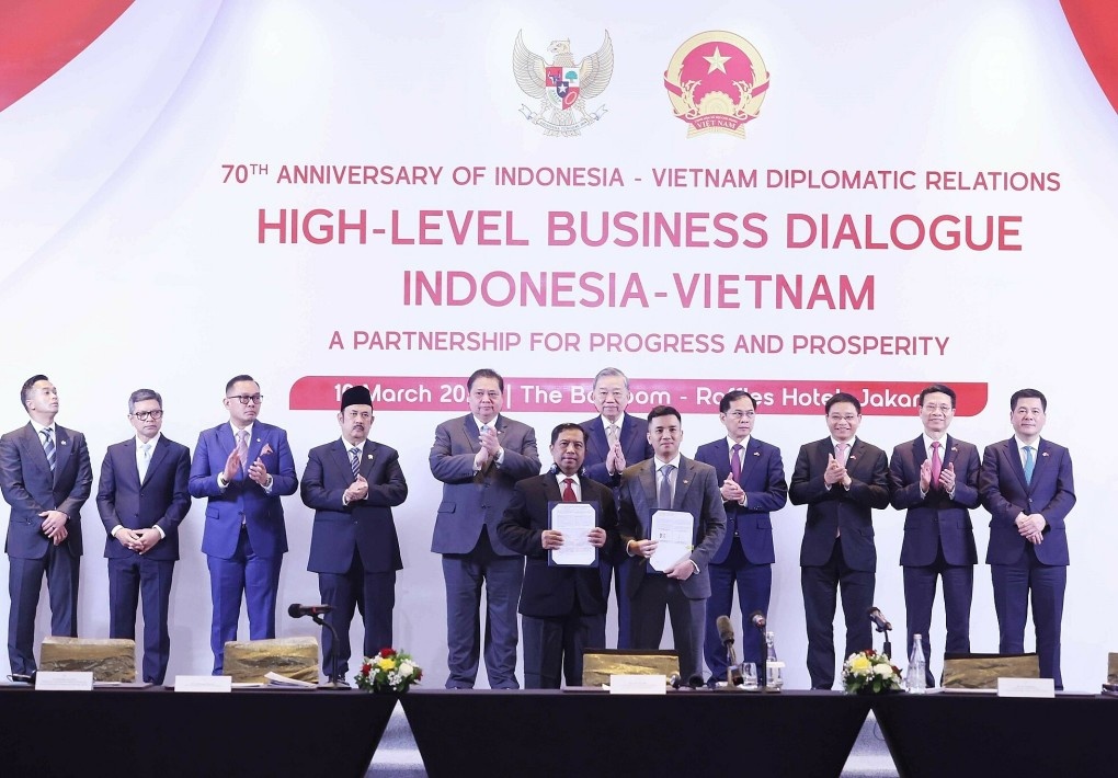 Việt Nam - Indonesia nâng tầm quan hệ: Nhiều doanh nghiệp lớn như VinFast, FPT, Sovico, MWG... giành hợp đồng quan trọng