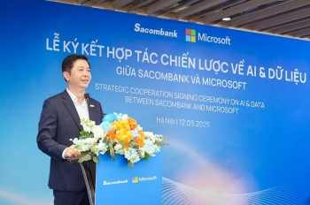 Sacombank và Microsoft Việt Nam ký kết hợp tác chiến lược về AI và dữ liệu, bước tiến quan trọng trong chuyển đổi số