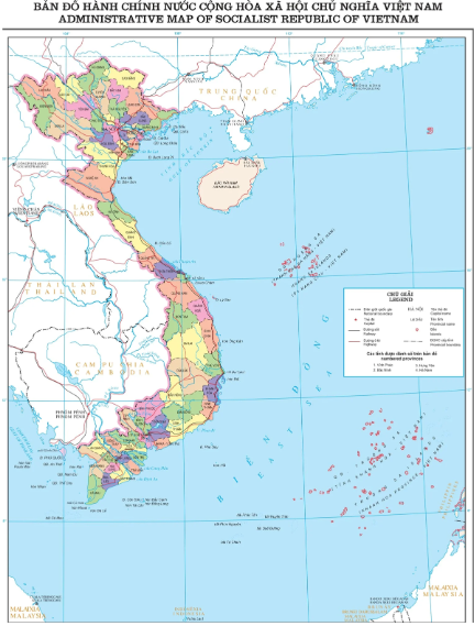 Bản đồ hành chính Việt Nam khi có 38 và 63 tỉnh, thành khác nhau như thế nào?