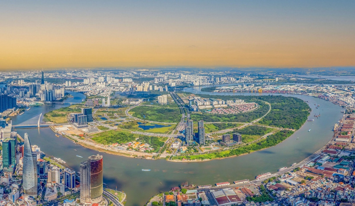 Trung tâm tài chính quốc tế tại TPHCM dự kiến đặt ở Khu đô thị mới Thủ Thiêm, TP. Thủ Đức