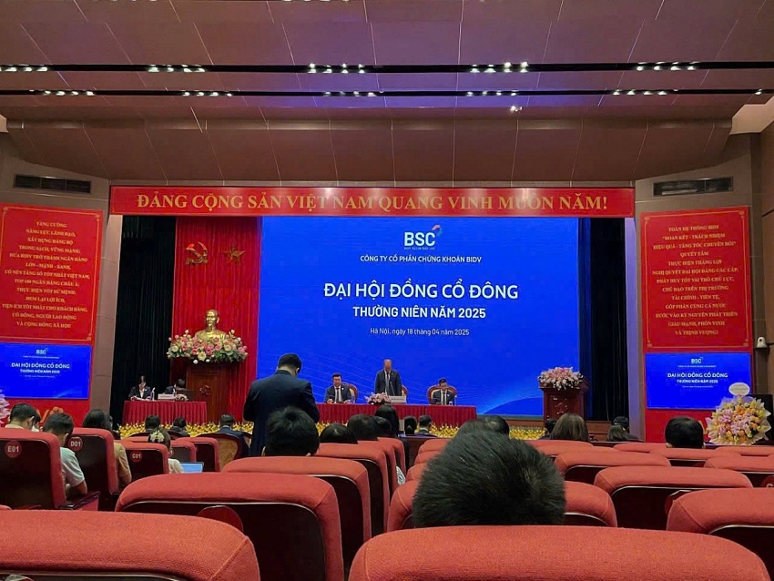 ĐHĐCĐ Chứng khoán BIDV (BSC): Mục tiêu lợi nhuận 560 tỷ, chia cổ tức 10% tăng vốn lên gần 2.500 tỷ đồng