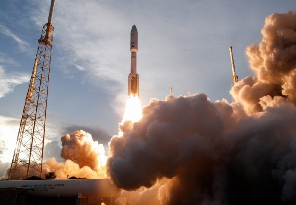 Amazon chính thức phóng vệ tinh đầu tiên: Jeff Bezos tuyên chiến Elon Musk trên đường đua không gian