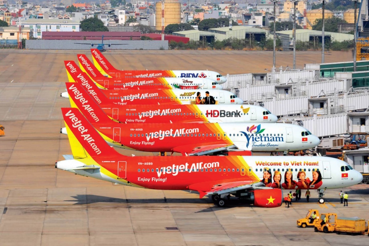 Vietjet (VJC) tự khai thác thành công các dịch vụ mặt đất tại sân bay lớn nhất Việt Nam