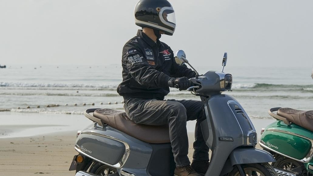 Làn gió lạ giữa thị trường xe ga: Giá chỉ 35 triệu, thiết kế sành điệu không kém cạnh Vespa