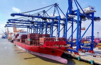 Hải Phòng đón siêu tàu đầu tiên kết nối thẳng đến bờ Tây của Mỹ, Việt Nam và Trung Quốc hưởng lợi lớn