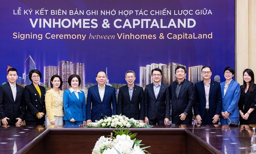 Vinhomes (VHM) hợp tác chiến lược với doanh nghiệp Singapore, mở rộng tham vọng bất động sản quốc tế
