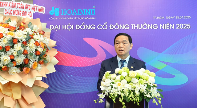 Xây dựng Hòa Bình (HBC) báo lãi quý I/2025 giảm 90,5%