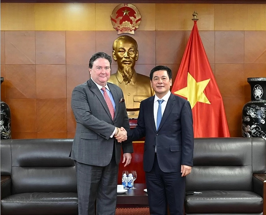 Đàm phán thuế quan bước vào giai đoạn quyết định, Bộ trưởng Công Thương làm việc với Đại sứ Hoa Kỳ