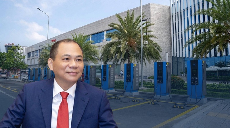 Công ty riêng của tỷ phú Phạm Nhật Vượng chốt 'deal khủng' 300 triệu USD, triển khai 63.000 cổng sạc tại một quốc gia ngoài Việt Nam