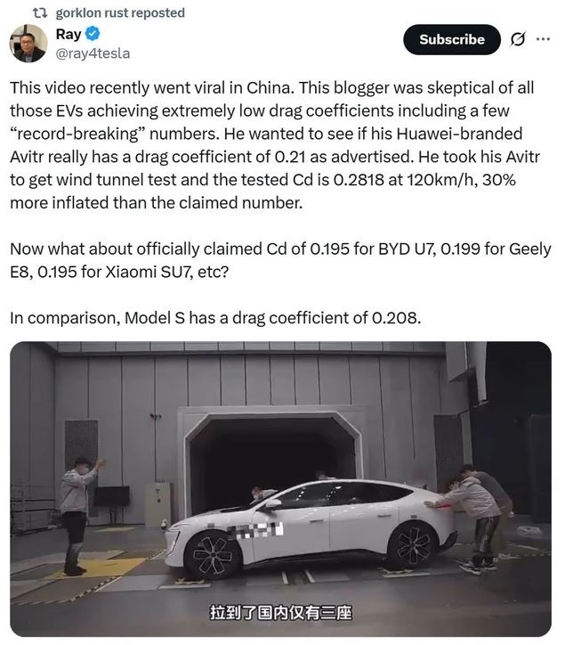 Elon Musk chia sẻ bài viết về 1 chiếc xe điện Trung Quốc, hãng phản ứng dữ dội treo thưởng 18 tỷ để tìm 'kẻ vu khống'
