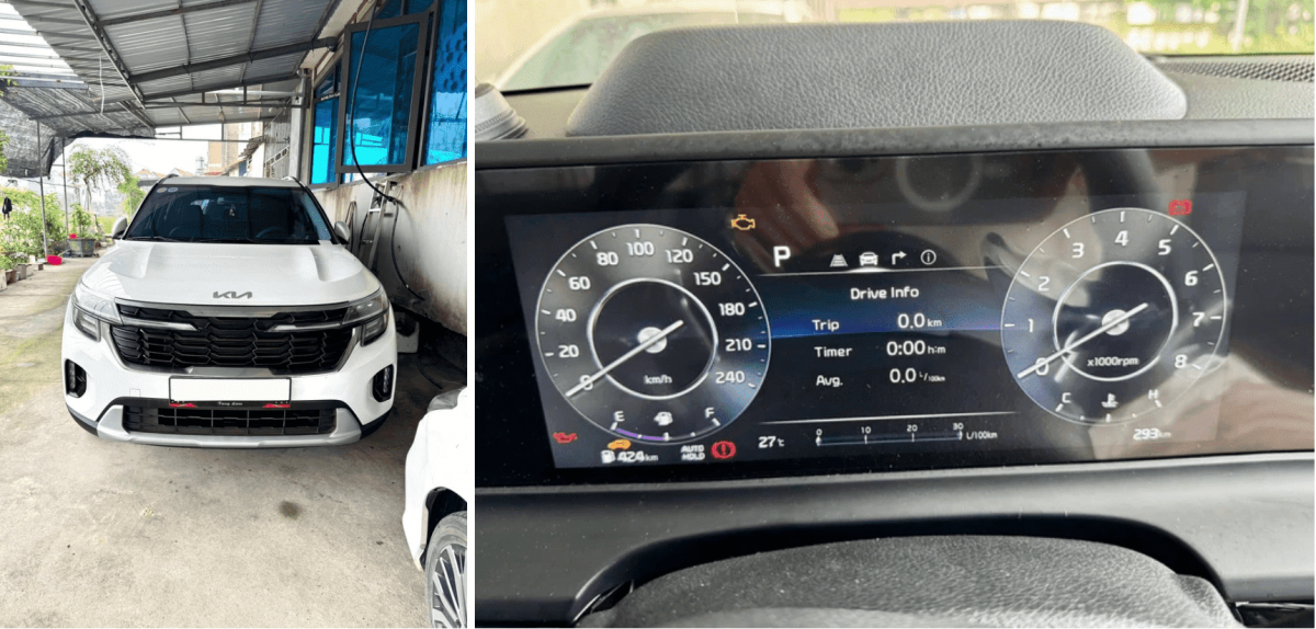 Chạy chưa đầy 300km, KIA Seltos Premium đã rao bán: Khách xem xe tuyên bố thẳng 1 câu
