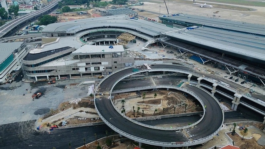 Nhà ga T3 Tân Sơn Nhất đang hoàn thiện những hạng mục cuối để đưa vào khai thác (Nguồn ảnh: Báo Sài Gòn Giải Phóng